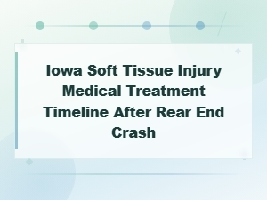 Medical Treatment Timeline for Soft Tissue Injuries in Iowa